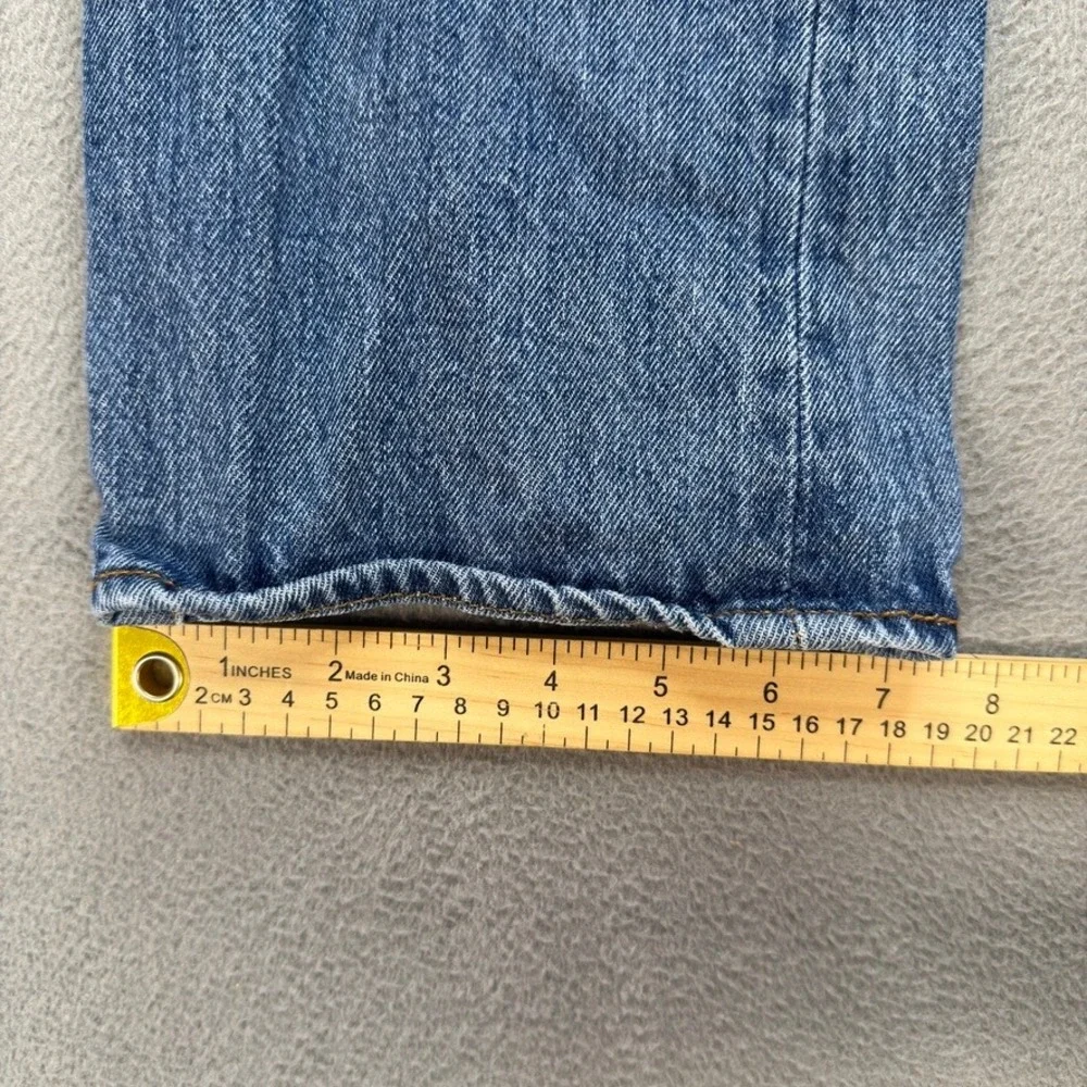 Levis 501 Original Fit Jeans Straight Leg Mens 32x30 (FIT 31x29) Blue Denim Work
